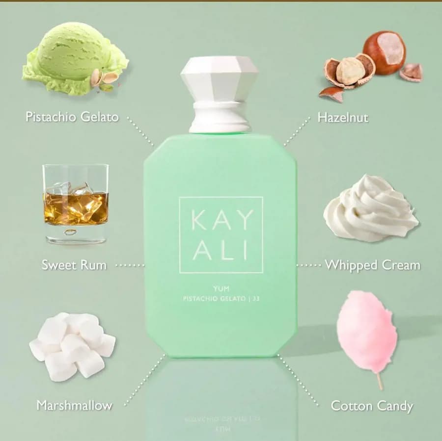 Kayali Yum Pistachio Gelato | 33 gourmand fragrance
