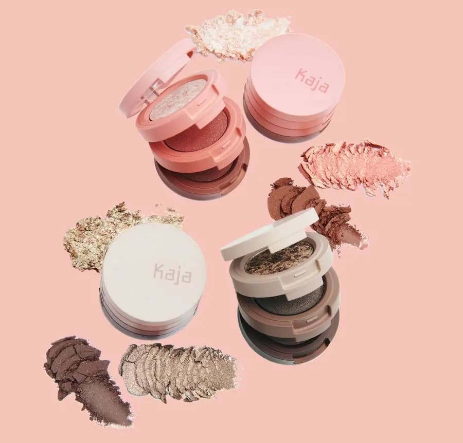 Kaja Beauty Bento Eyeshadow Trios Forest Night & Coral Sunrise: Mosaic Glitter, Price & Availability
