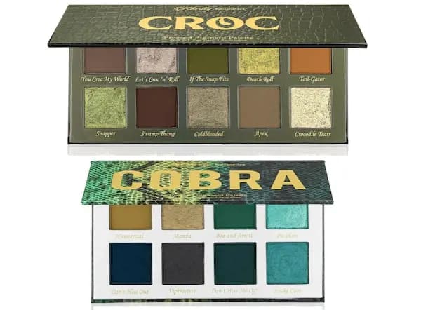 Klarity Kosmetics Mini Croc, Mini Cobra, and Mini So Mermaizing palette
