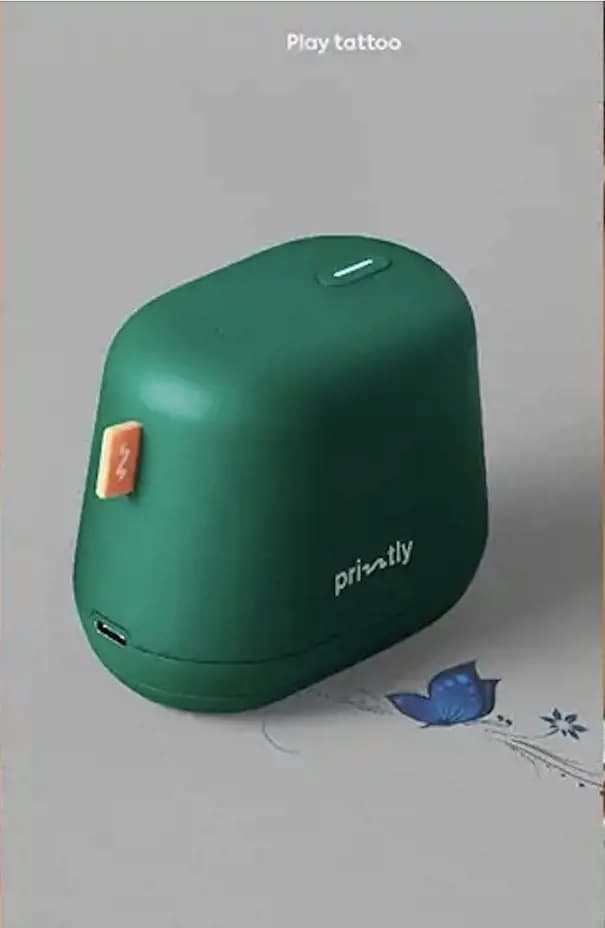 LG and a portable tattoo printer