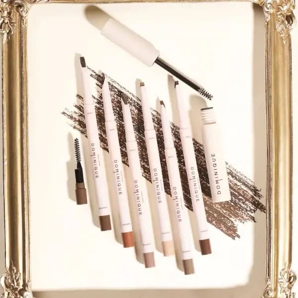 Dominique Cosmetics 4-in-1 Brow Frame Pencil and Brow Blowout Shaping Gel