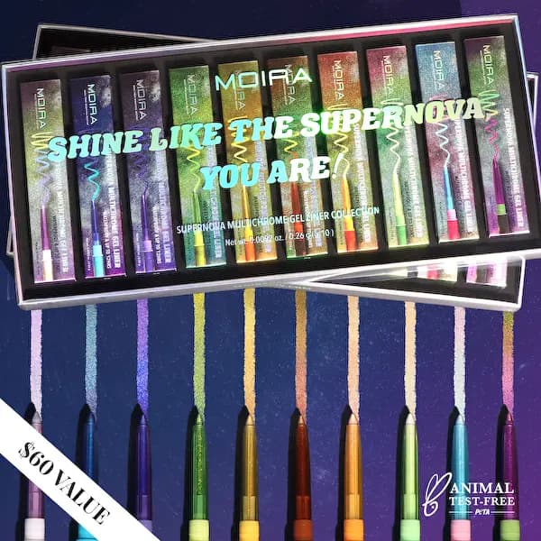 Moira Cosmetics Supernova Multichrome Gel Liner
