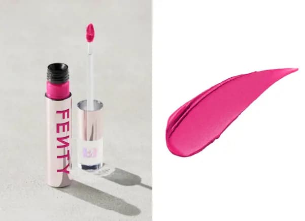 Fenty Beauty Icon Velvet Liquid Lipstick limited edition shade Pink Limo’scene