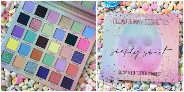 Blend Bunny Cosmetics SICKLY SWEET Palette & SUGAR HIGH Lip Oils