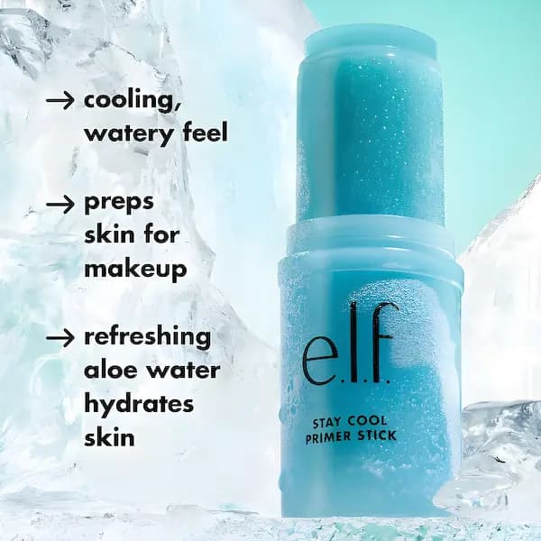 e.l.f. Stay Cool Primer Stick twist-up stick packaging