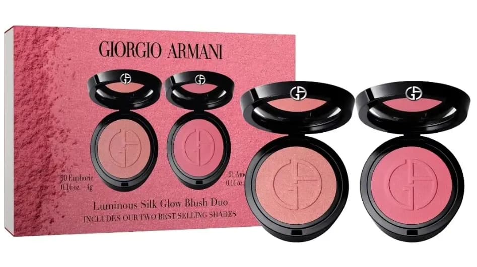 Armani Beauty Luminous Silk Glow Blush Duo Set