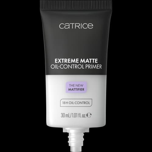 Catrice Extreme Matte Oil-Control Primer in black and white 30ml tube