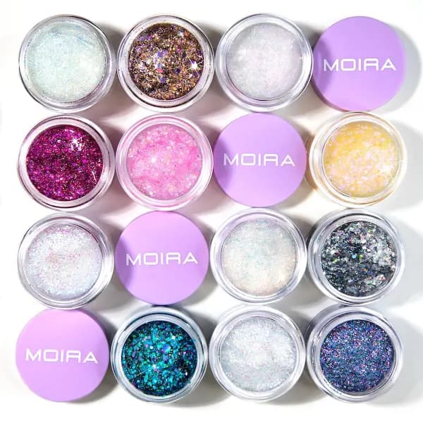 MOIRA Hologram Glitter Gels