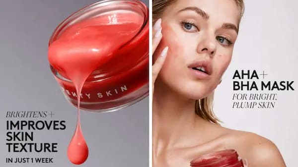 Fenty Skin Cherry Dub Blah 2 Bright 5% AHA Face Mask & Lux Balm Ultra-Hydrating Cherry Lip Balm