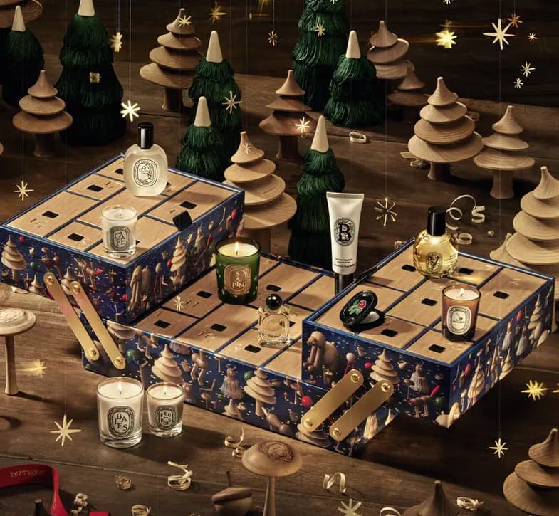 Diptyque Advent Calendar 2026: Inside the Enchanted Forest Countdown — styled scene
