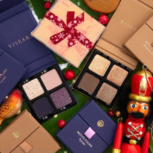 VISEART Petits Fours Tyrian & Praline Épicé
