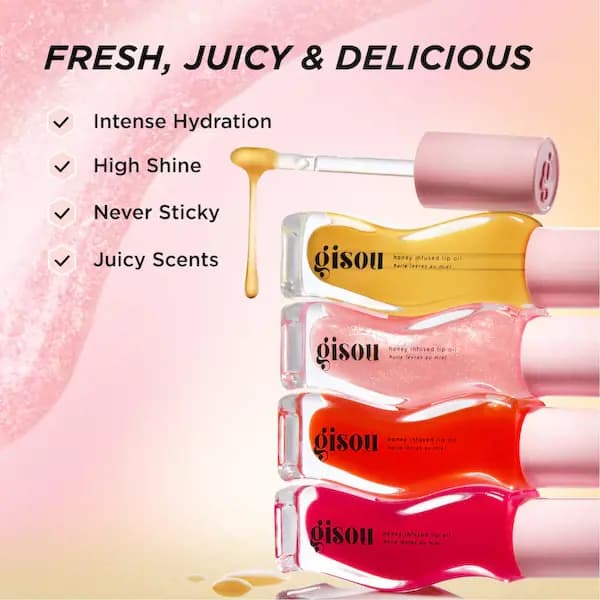 Gisou New Shades of Honey Infused Hydrating Lip Oil
