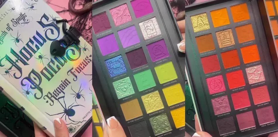 P. Louise Cosmetics A Droplet of Magic & Hocus Pocus Regain Focus Palettes