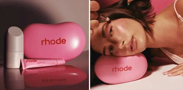 rhode skin Birthday Candy - Peptide Lip Tint in Jelly Bean & Birthday Duo