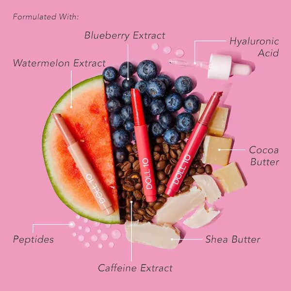 Doll 10 Beauty PEPTIDE PLUMP Lip Treatment Oils