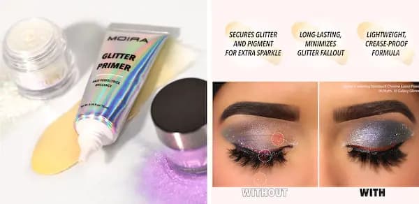 MOIRA Cosmetics New Shades of Loose Setting Powder & Glitter Primer