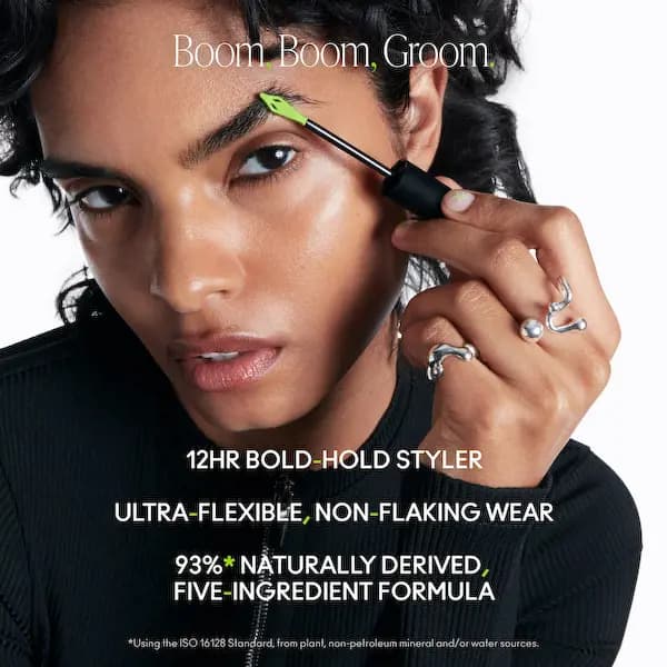 MAC Pro Locked Brow Gel dual-sided styling brush