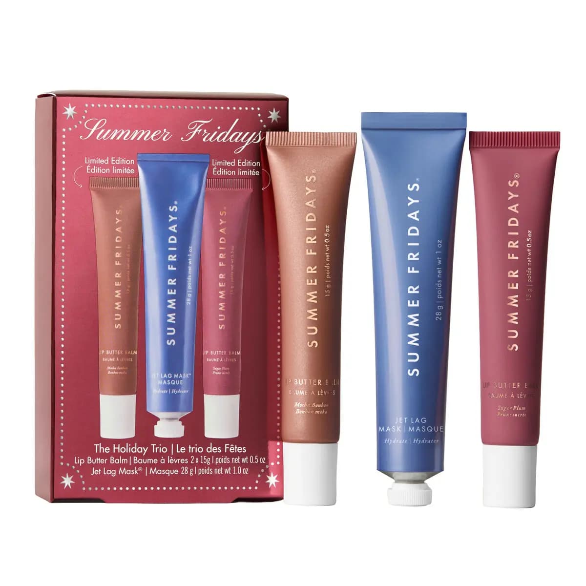 Summer Fridays The Holiday Trio 2026: Products, Shades & Prices