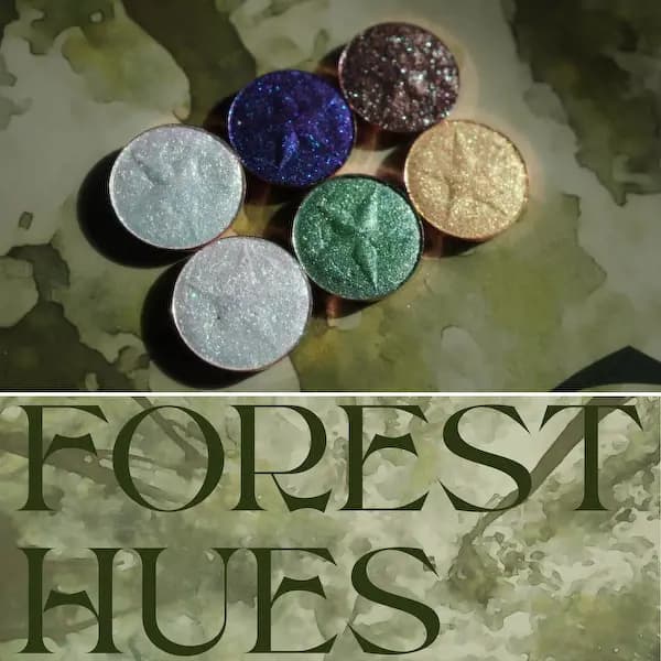 Glamsmitty x Shine By SD Cosmetics Forest Hues Collection
