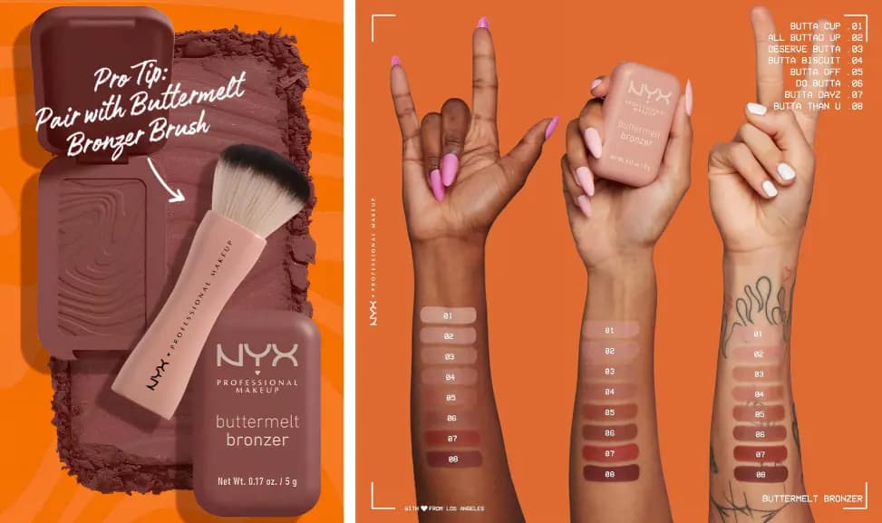 NYX Cosmetics Matte Buttermelt Bronzer