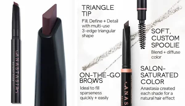 Anastasia Beverly Hills Mini Brow Definer 3-in-1 Triangle Tip
