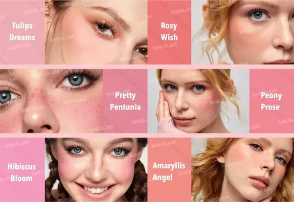 SHEGLAM Floral Flush Blush Palettes