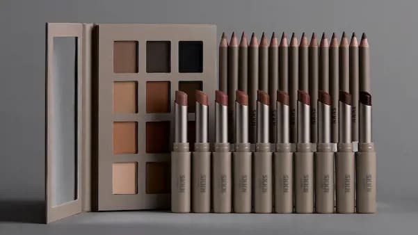 SKKN BY KIM Classic Mattes Eyeshadow Palette, Lip Liner & Soft Matte Lip Color
