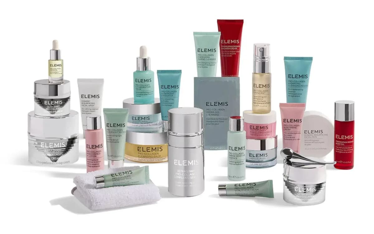 ELEMIS advent calendar contents: Pro-Collagen creams, serums, cleansers, eye masks and Frangipani Monoi body care