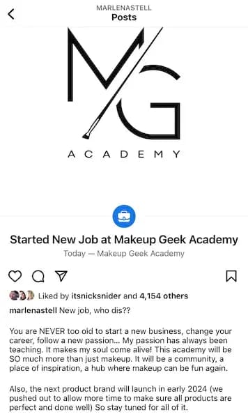 Marlena is gonna opening her makeup school. What your thoughts?