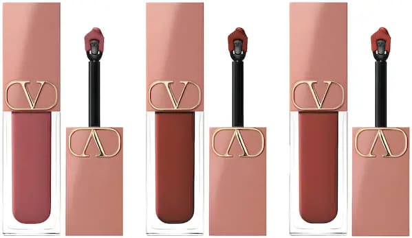 Valentino New Shades of Liquirosso 2 in 1 Soft Matte Lipstick