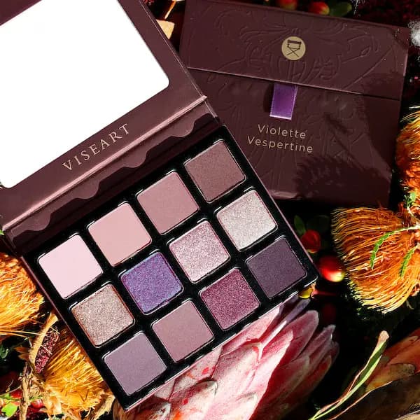 Viseart Violette Vespertine Étendu & Cashmerie Charmeuse Étendu Palettes