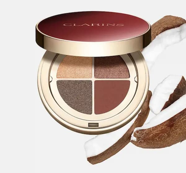 Clarins 4-Color Eyeshadow Palette in 10 Maple Gradation
