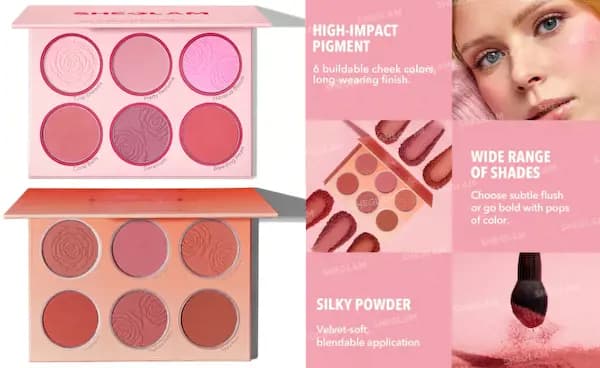 SHEGLAM Floral Flush Blush Palettes