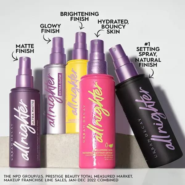 Urban Decay All Nighter Hyaluronic Acid Dewy Setting Spray