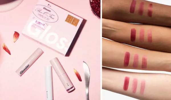 Glossier Cranberry Lip Trio & Pencils Up Kit
