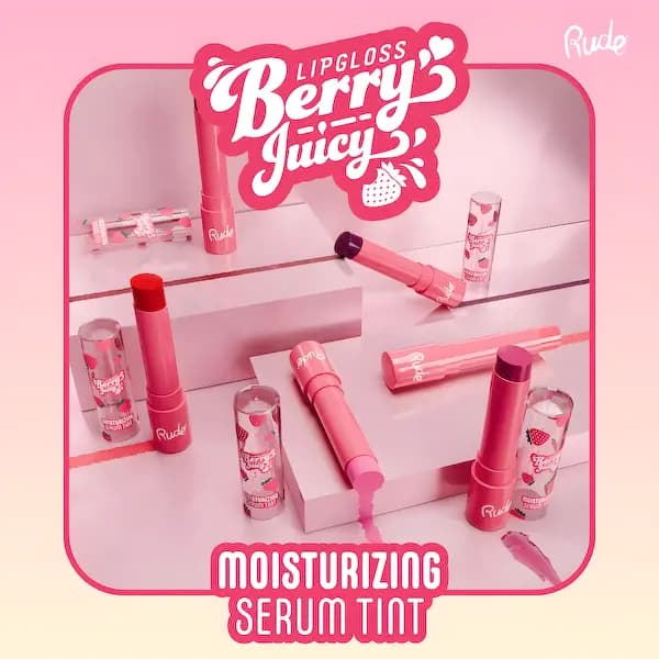 Rude® Cosmetics Berry Juicy Moisturizing Serum Tint