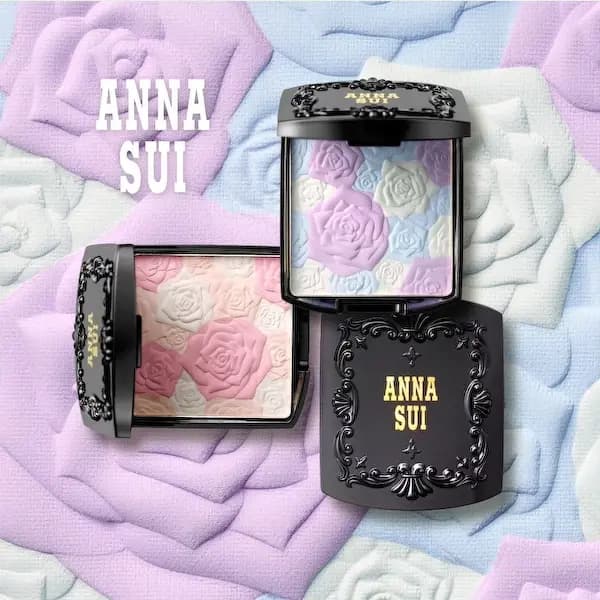 Anna Sui Rose Pressed Powder