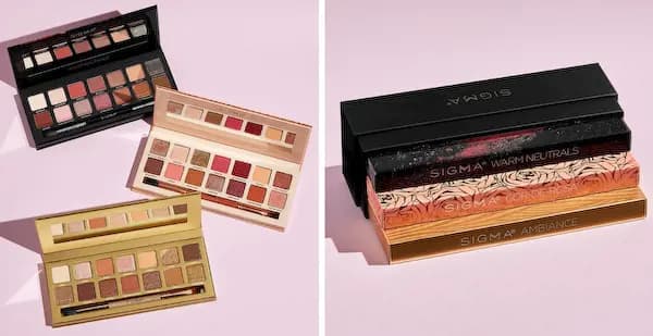 Sigma Beauty Nude Essential Eyeshadow Palette Set & Clean Beauty Bundle