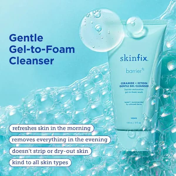 Skinfix Barrier + Ceramide + Ectoin Hydrating Gel Cleanser