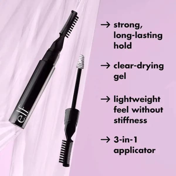 e.l.f. Brow Laminating Gel 3-in-1 dual-ended applicator