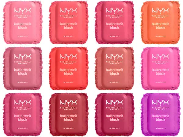 NYX Cosmetics Buttermelt Blushes