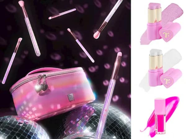Trixie Cosmetics Solid Pink Disco Collection