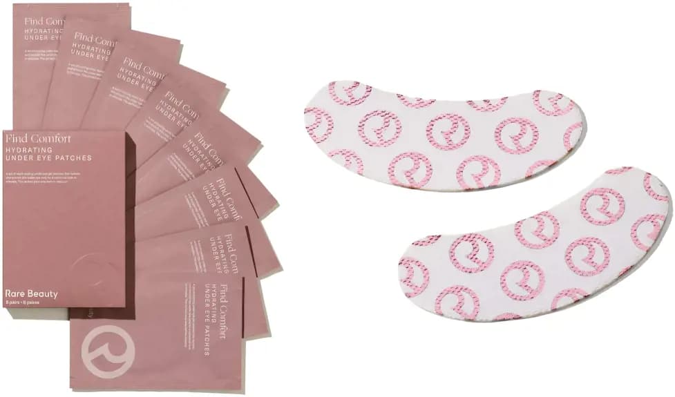 Rare Beauty Find Comfort cooling hydrogel under eye patches