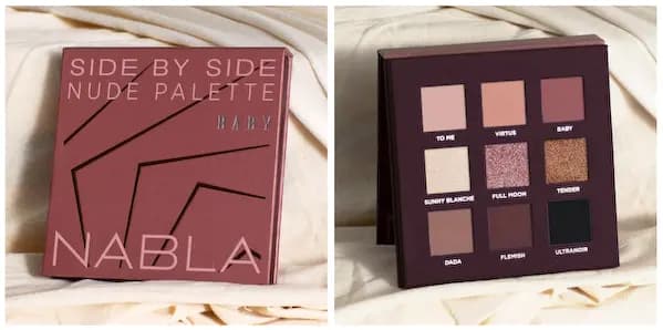 NABLA Cosmetics Side By Side Baby Nude Palette
