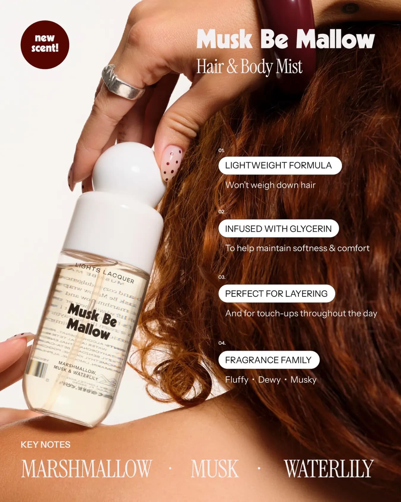 Lights Lacquer Musk Be Mallow Hair & Body Mist 2026: Release Date, Price & What's New