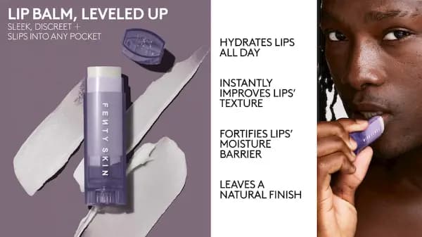 Fenty Skin Cherry Dub Blah 2 Bright 5% AHA Face Mask & Lux Balm Ultra-Hydrating Cherry Lip Balm