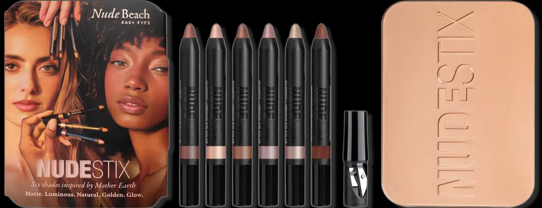 NUDESTIX Nude Beach 6-Piece Eye Pencil Kit