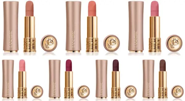 Lancôme 7 New Shades of L'Absolu Rouge Intimate Soft Matte Lipstick