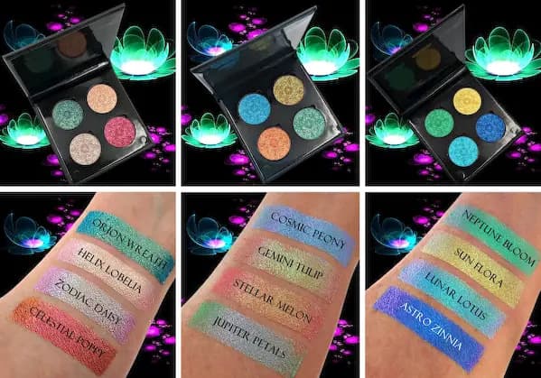 My Beauty Addiction Cosmetics Cosmic Garden Quads