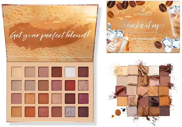 Essence Shake It Up Eyeshadow & Eyeliner Palette - Strawberry Lemonade & Iced Caramel Latte